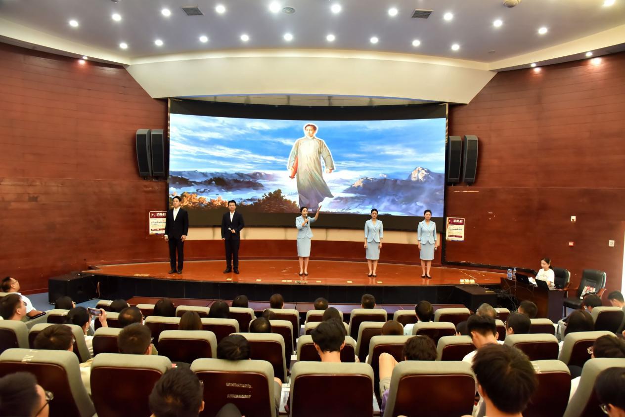 紅旗漫卷·《青春·安源》大思政課走進華東交通大學